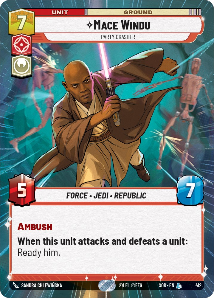Mace Windu - Party Crasher (Hyperspace) (412) [Spark of Rebellion] | BD Cosmos