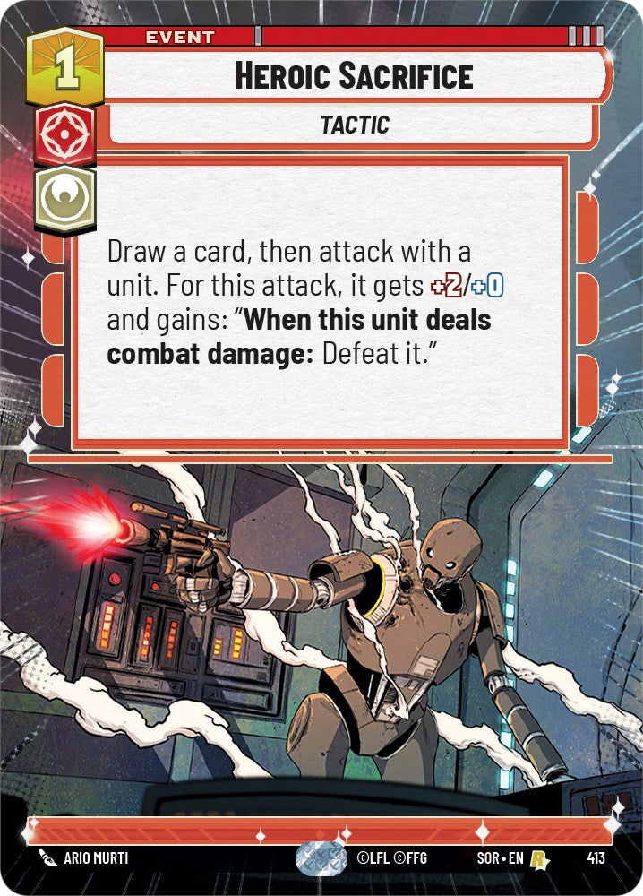 Heroic Sacrifice (Hyperspace) (413) [Spark of Rebellion] | BD Cosmos