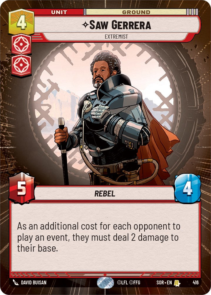 Saw Gerrera - Extremist (Hyperspace) (416) [Spark of Rebellion] | BD Cosmos