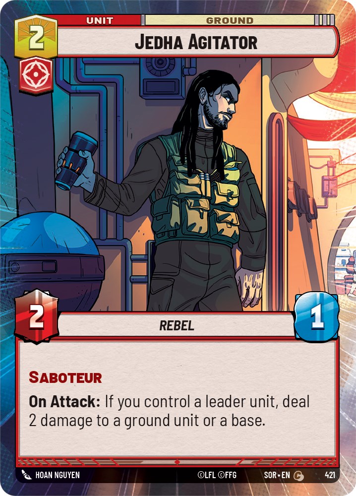 Jedha Agitator (Hyperspace) (421) [Spark of Rebellion] | BD Cosmos