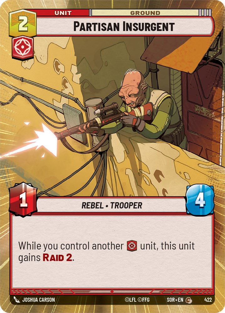 Partisan Insurgent (Hyperspace) (422) [Spark of Rebellion] | BD Cosmos