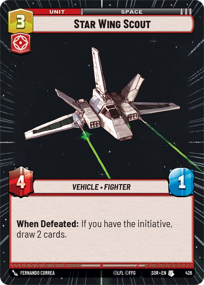 Star Wing Scout (Hyperspace) (426) [Spark of Rebellion] | BD Cosmos