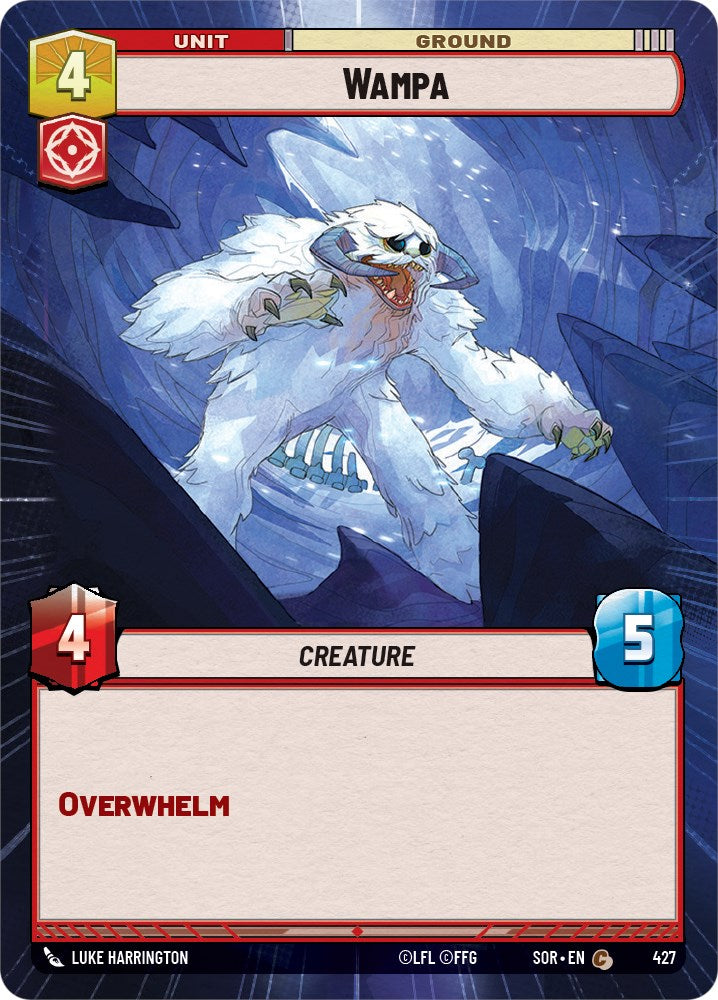 Wampa (Hyperspace) (427) [Spark of Rebellion] | BD Cosmos