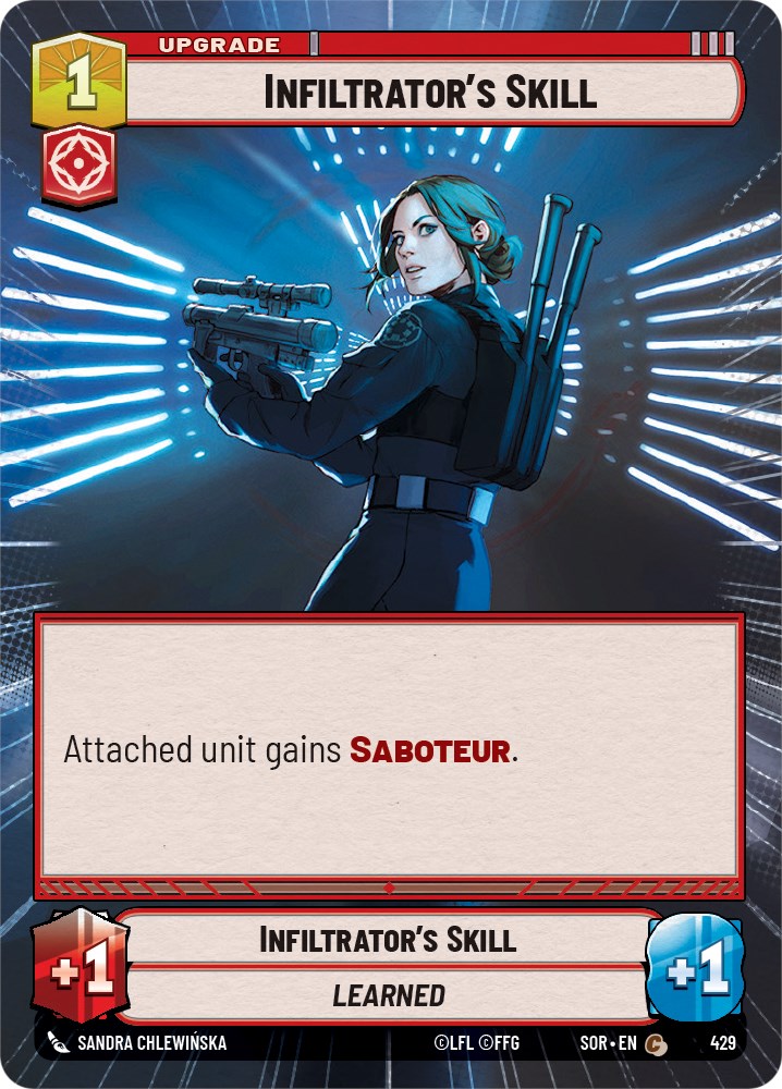Infiltrator's Skill (Hyperspace) (429) [Spark of Rebellion] | BD Cosmos