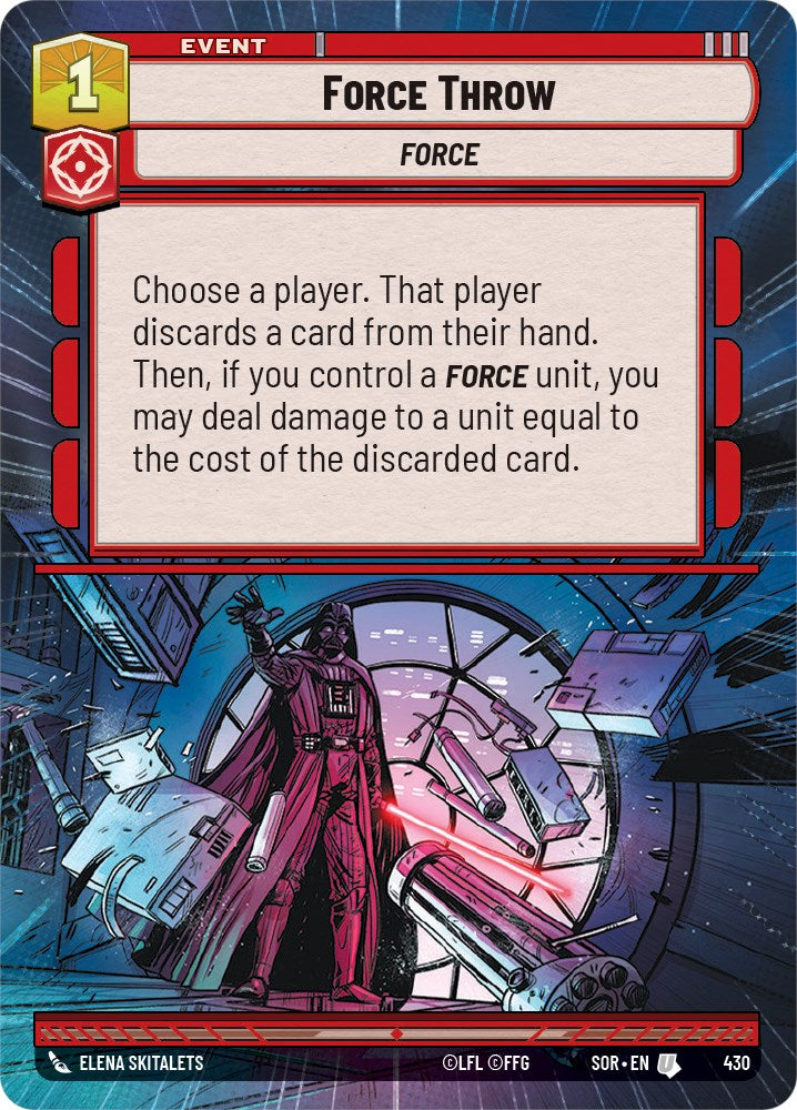 Force Throw (Hyperspace) (430) [Spark of Rebellion] | BD Cosmos