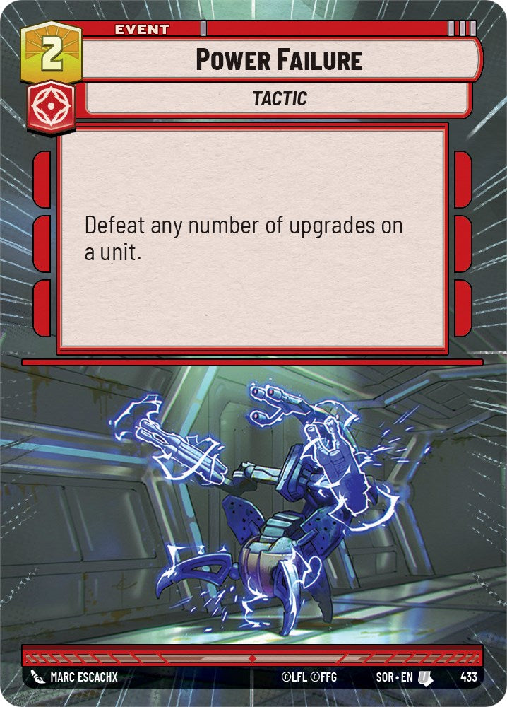 Power Failure (Hyperspace) (433) [Spark of Rebellion] | BD Cosmos