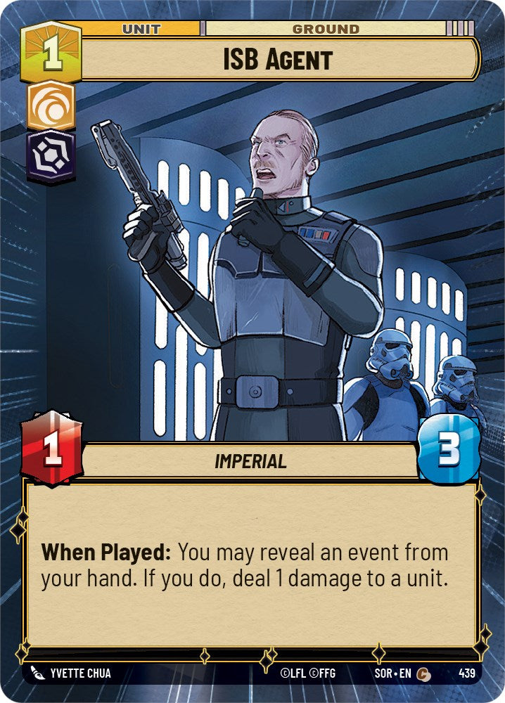 ISB Agent (Hyperspace) (439) [Spark of Rebellion] | BD Cosmos