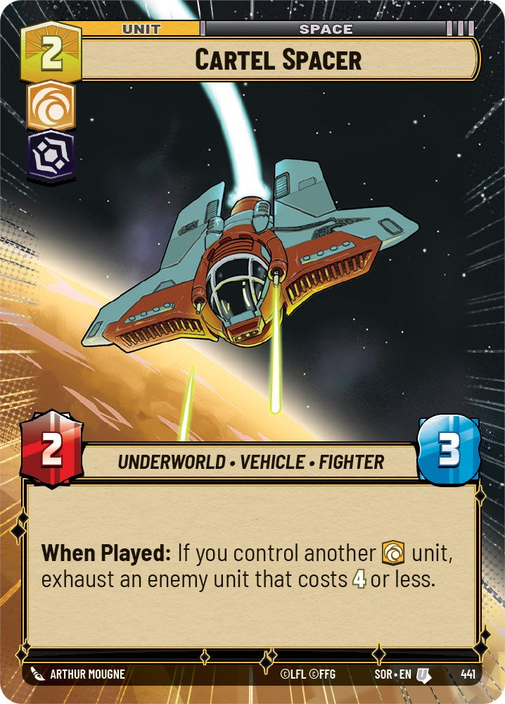 Cartel Spacer (Hyperspace) (441) [Spark of Rebellion] | BD Cosmos