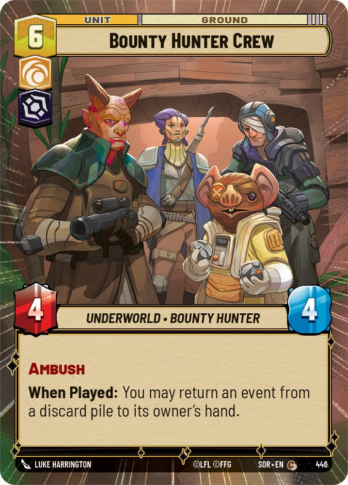 Bounty Hunter Crew (Hyperspace) (446) [Spark of Rebellion] | BD Cosmos