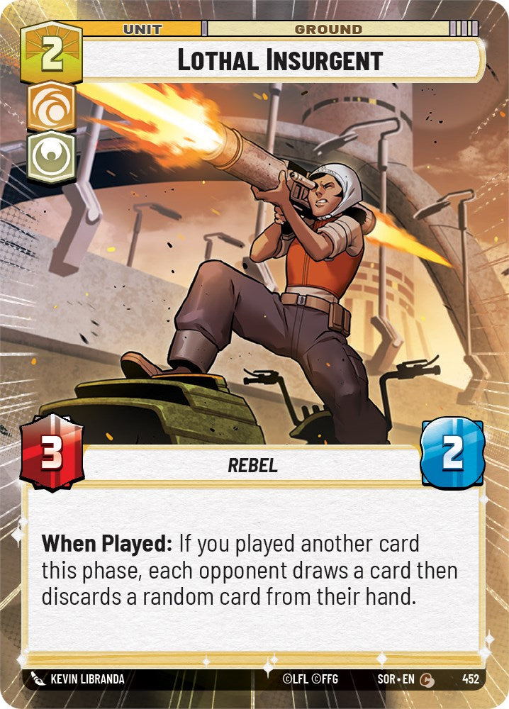 Lothal Insurgent (Hyperspace) (452) [Spark of Rebellion] | BD Cosmos