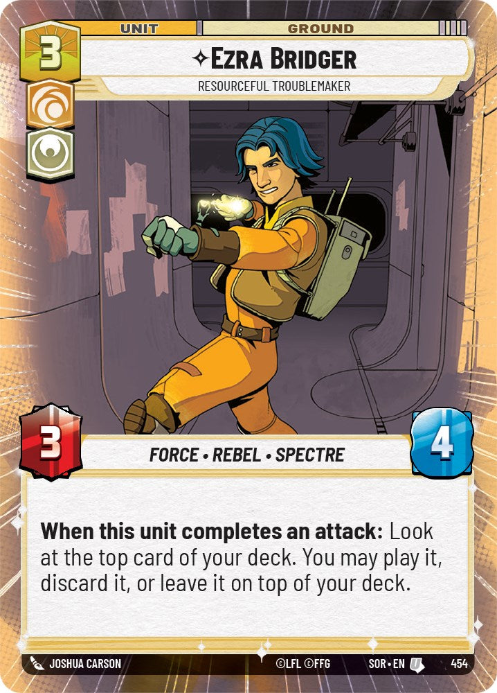 Ezra Bridger - Resourceful Troublemaker (Hyperspace) (454) [Spark of Rebellion] | BD Cosmos