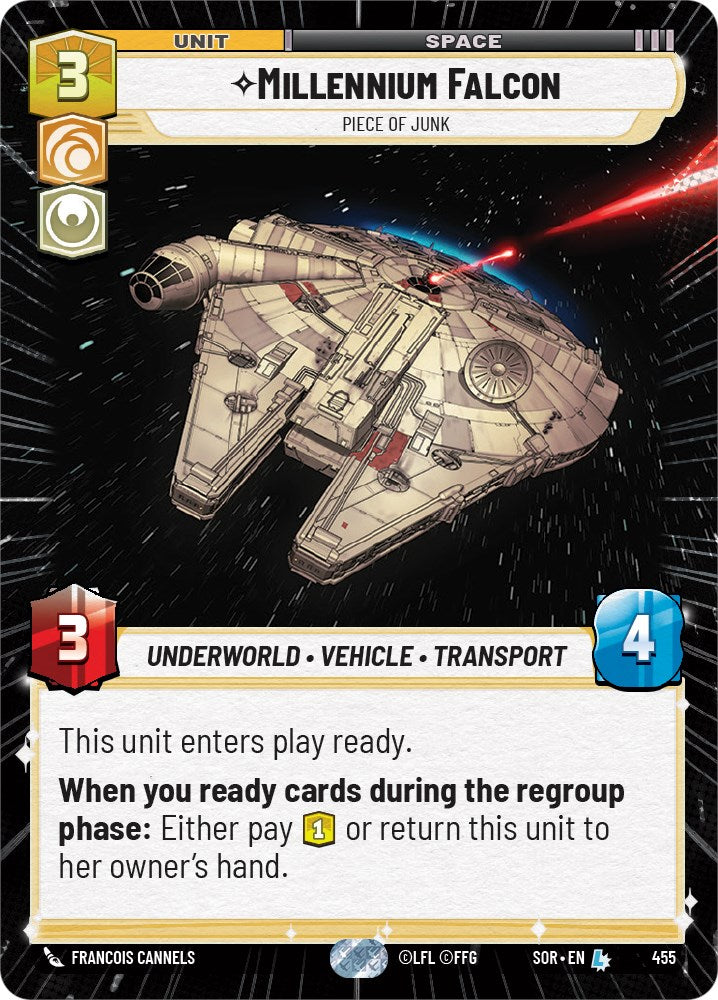 Millennium Falcon - Piece of Junk (Hyperspace) (455) [Spark of Rebellion] | BD Cosmos