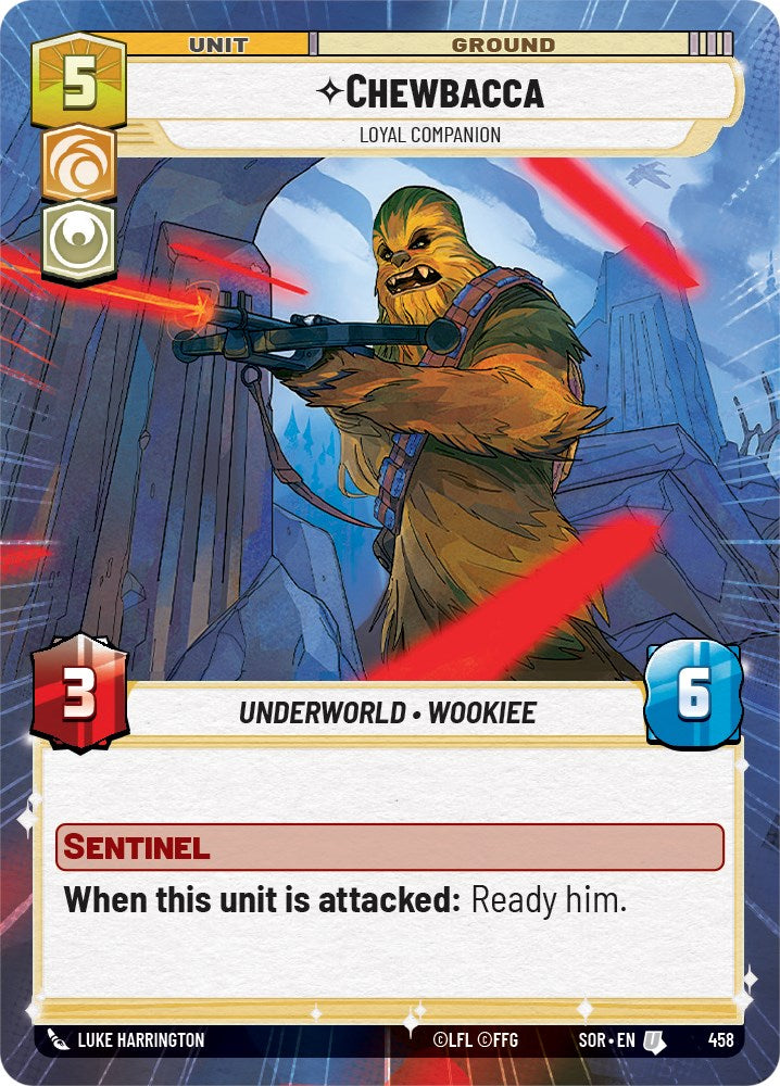 Chewbacca - Loyal Companion (Hyperspace) (458) [Spark of Rebellion] | BD Cosmos