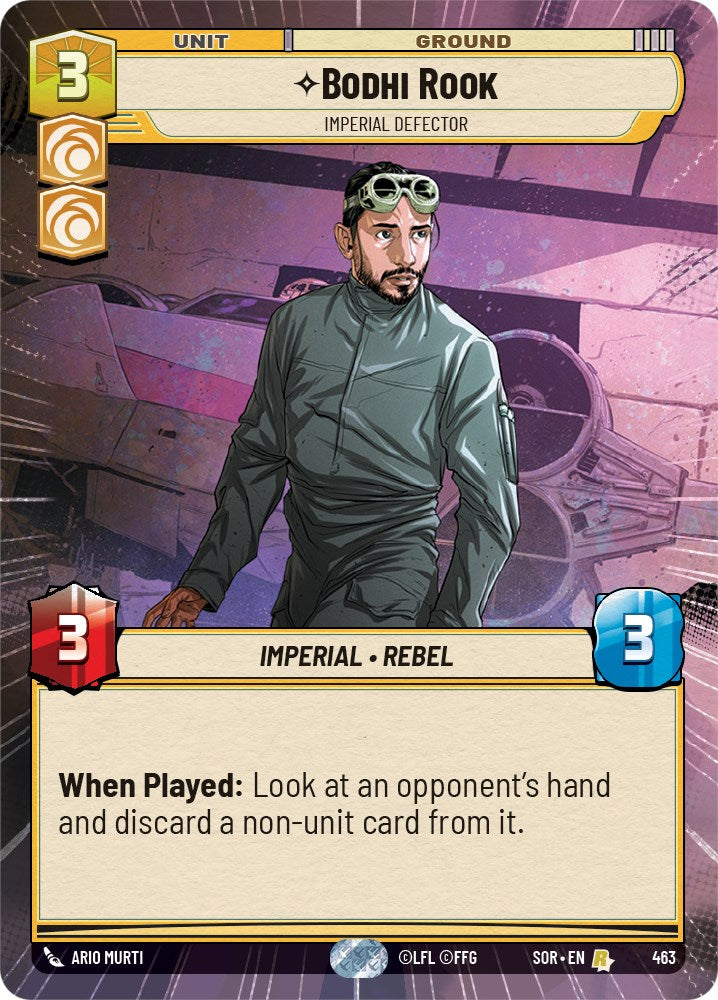 Bodhi Rook - Imperial Defector (Hyperspace) (463) [Spark of Rebellion] | BD Cosmos