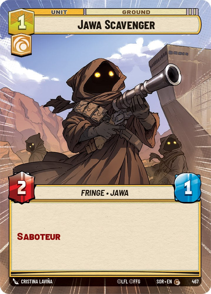 Jawa Scavenger (Hyperspace) (467) [Spark of Rebellion] | BD Cosmos