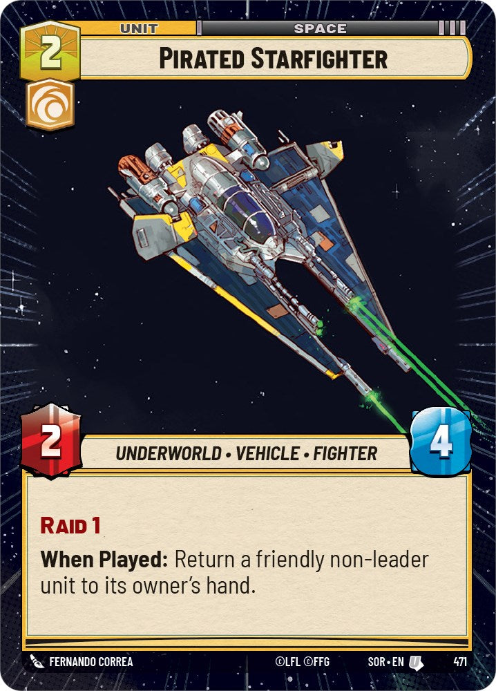 Pirated Starfighter (Hyperspace) (471) [Spark of Rebellion] | BD Cosmos
