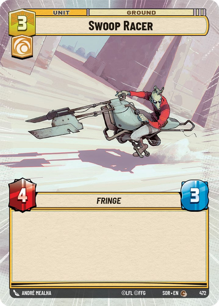 Swoop Racer (Hyperspace) (472) [Spark of Rebellion] | BD Cosmos