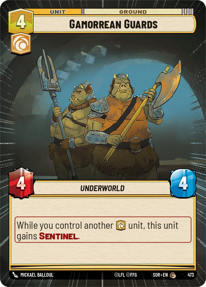 Gamorrean Guards (Hyperspace) (473) [Spark of Rebellion] | BD Cosmos