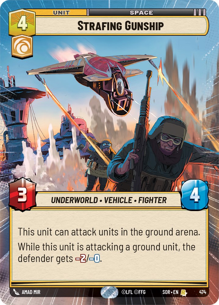 Strafing Gunship (Hyperspace) (474) [Spark of Rebellion] | BD Cosmos