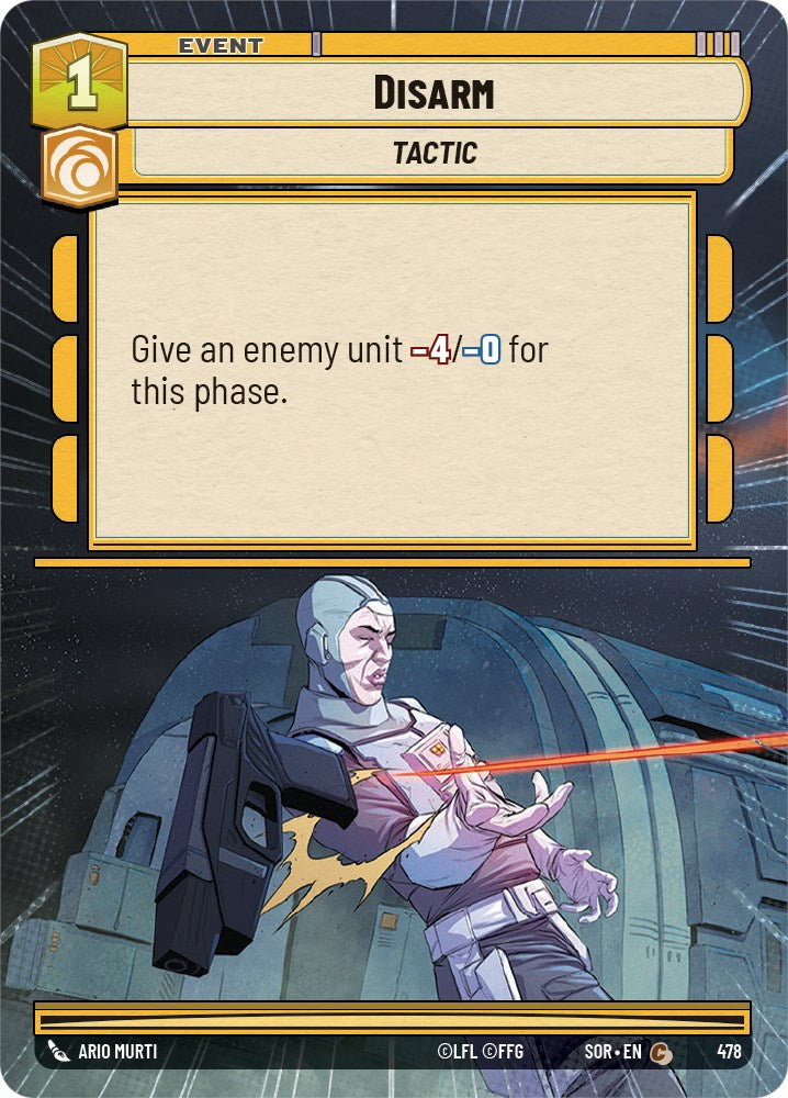 Disarm (Hyperspace) (478) [Spark of Rebellion] | BD Cosmos