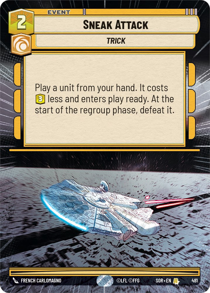 Sneak Attack (Hyperspace) (481) [Spark of Rebellion] | BD Cosmos