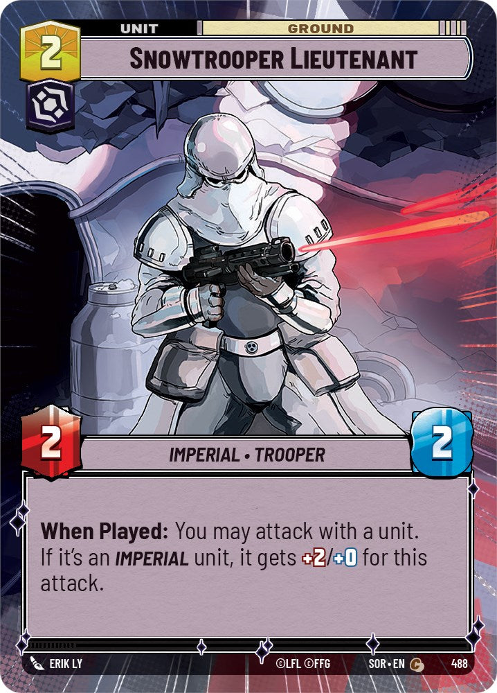 Snowtrooper Lieutenant (Hyperspace) (488) [Spark of Rebellion] | BD Cosmos