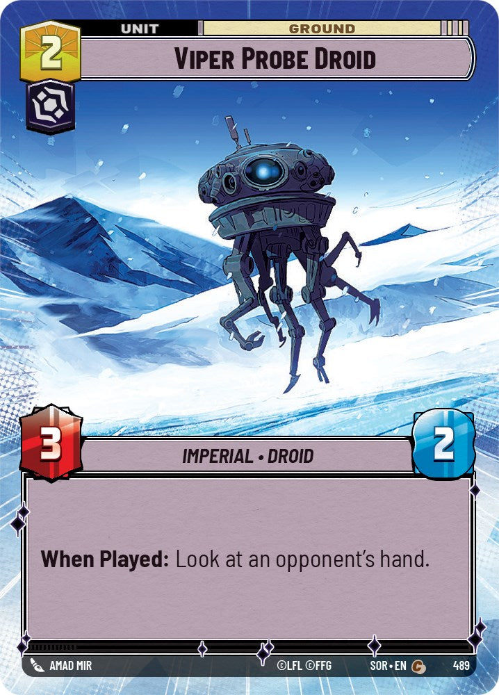 Viper Probe Droid (Hyperspace) (489) [Spark of Rebellion] | BD Cosmos