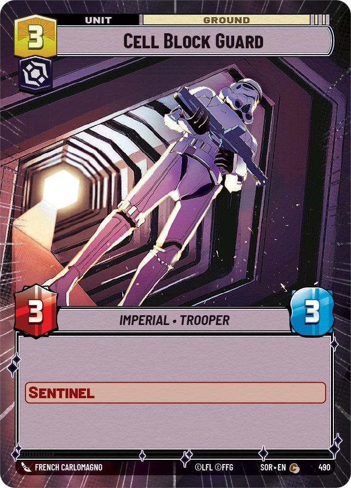 Cell Block Guard (Hyperspace) (490) [Spark of Rebellion] | BD Cosmos