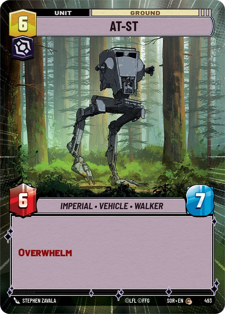 AT-ST (Hyperspace) (493) [Spark of Rebellion] | BD Cosmos
