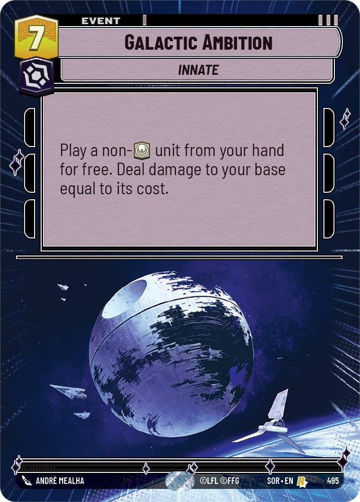 Galactic Ambition (Hyperspace) (495) [Spark of Rebellion] | BD Cosmos