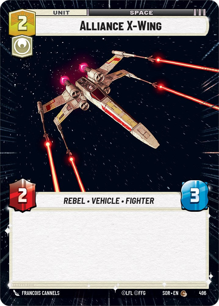Alliance X-Wing (Hyperspace) (496) [Spark of Rebellion] | BD Cosmos