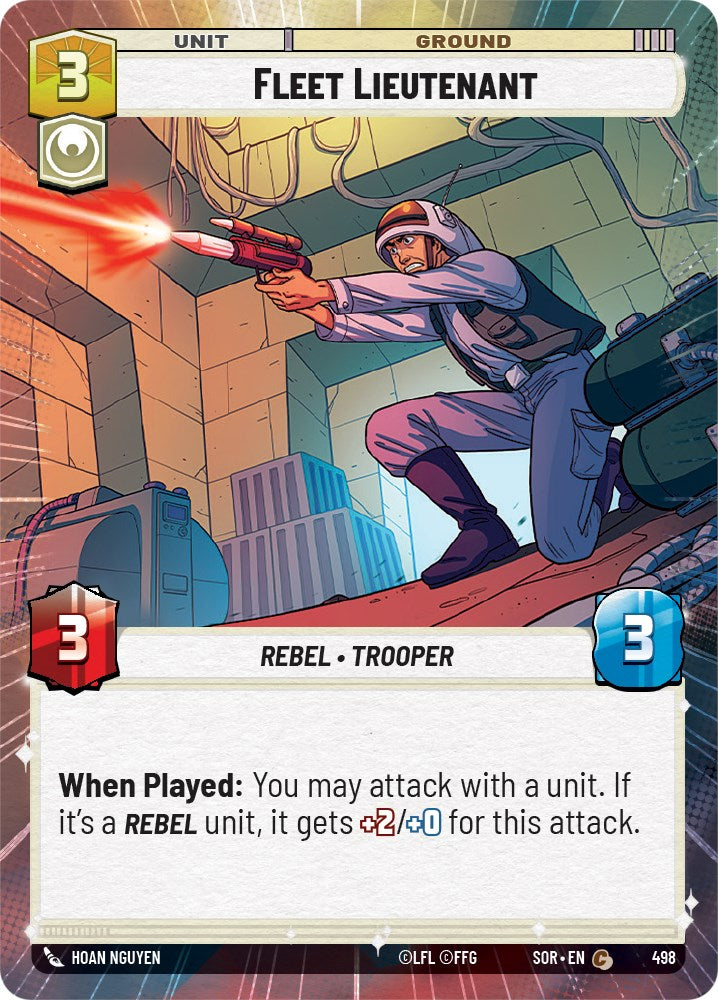 Fleet Lieutenant (Hyperspace) (498) [Spark of Rebellion] | BD Cosmos