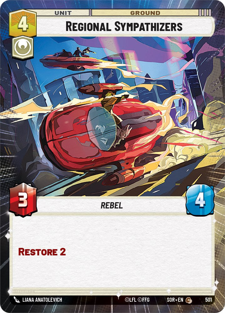Regional Sympathizers (Hyperspace) (501) [Spark of Rebellion] | BD Cosmos