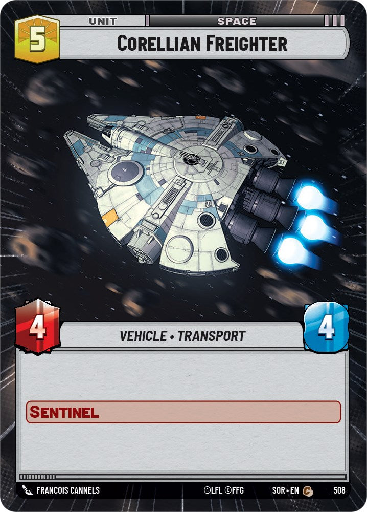 Corellian Freighter (Hyperspace) (508) [Spark of Rebellion] | BD Cosmos