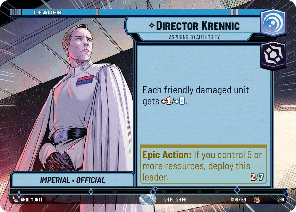 Director Krennic - Aspiring to Authority (Hyperspace) (269) [Spark of Rebellion] | BD Cosmos