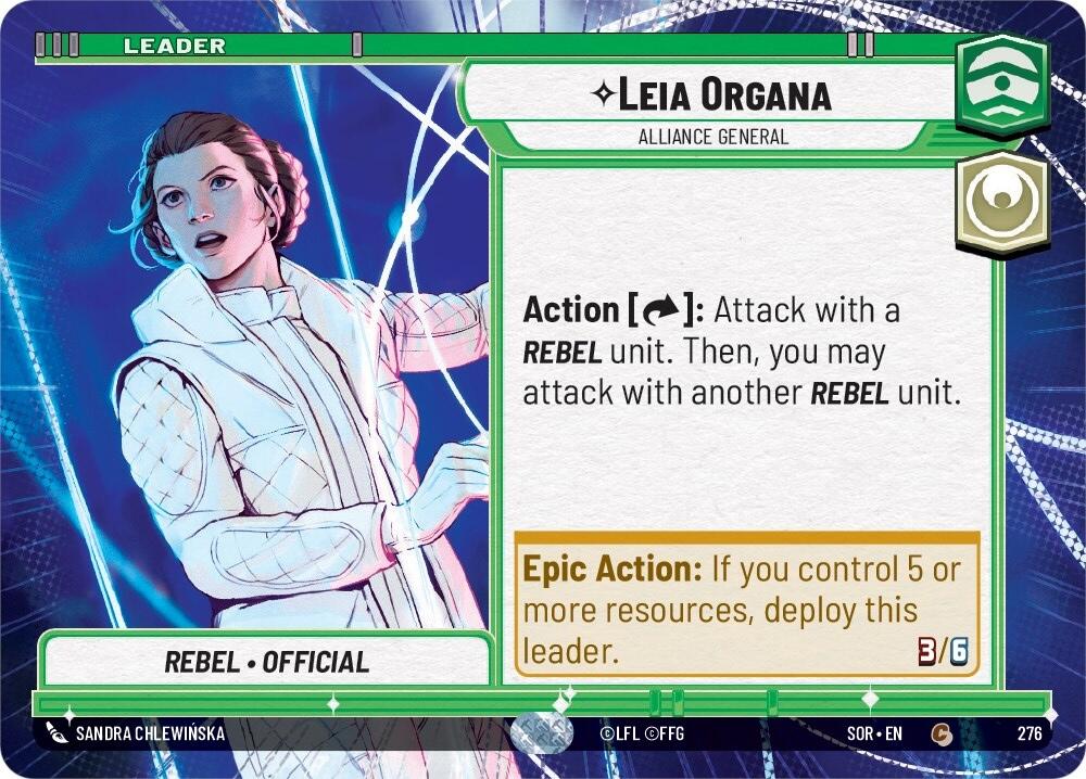Leia Organa - Alliance General (Hyperspace) (276) [Spark of Rebellion] | BD Cosmos