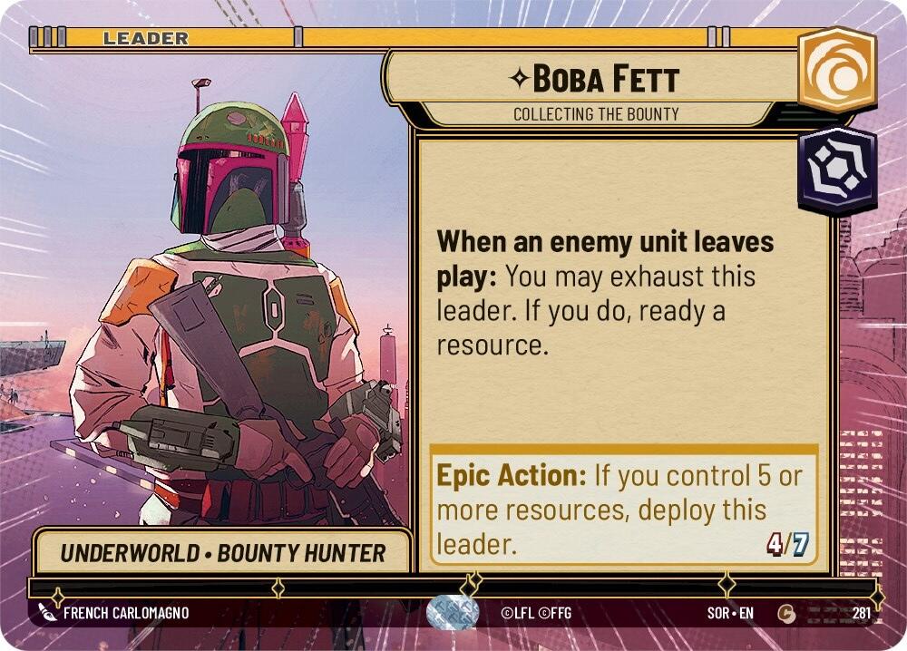 Boba Fett - Collecting the Bounty (Hyperspace) (281) [Spark of Rebellion] | BD Cosmos
