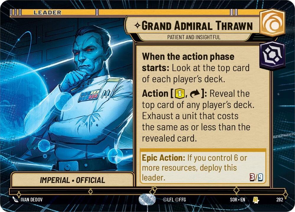 Grand Admiral Thrawn - Patient and Insightful (Hyperspace) (282) [Spark of Rebellion] | BD Cosmos