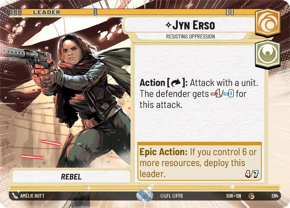 Jyn Erso - Resisting Oppression (Hyperspace) (284) [Spark of Rebellion] | BD Cosmos