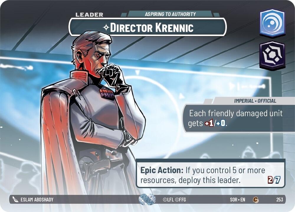 Director Krennic - Aspiring to Authority (Showcase) (253) [Spark of Rebellion] | BD Cosmos