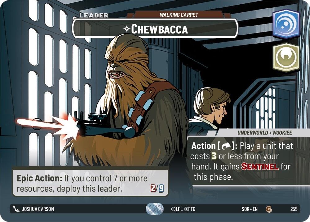 Chewbacca - Walking Carpet (Showcase) (255) [Spark of Rebellion] | BD Cosmos