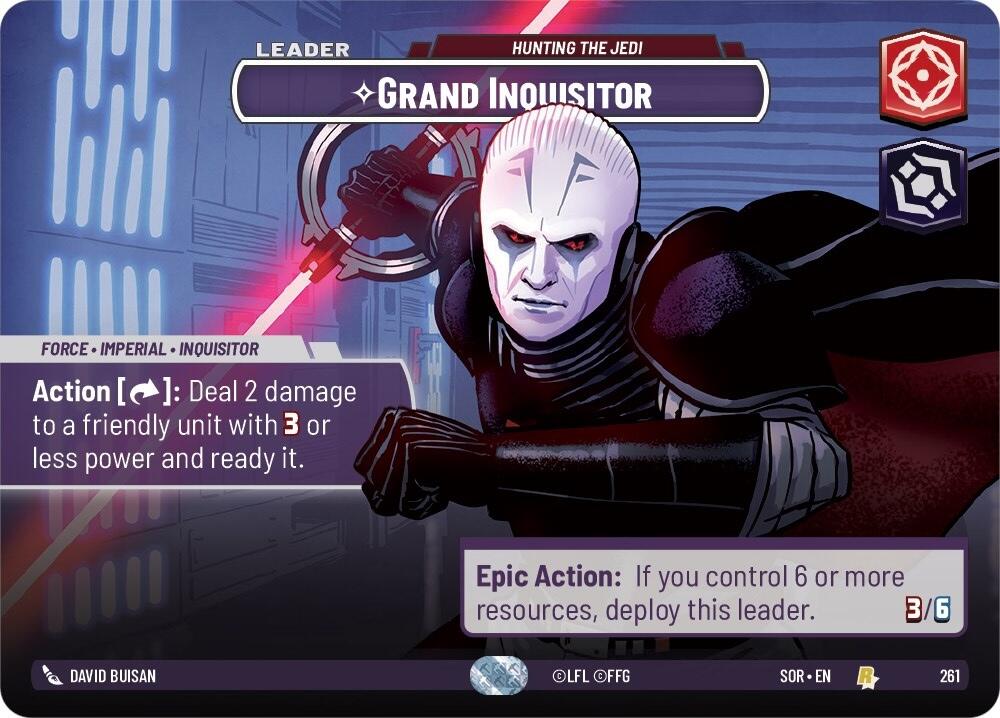 Grand Inquisitor - Hunting the Jedi (Showcase) (261) [Spark of Rebellion] | BD Cosmos