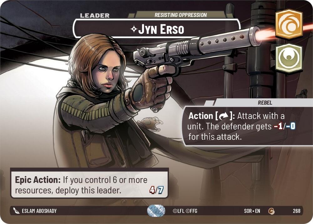 Jyn Erso - Resisting Oppression (Showcase) (268) [Spark of Rebellion] | BD Cosmos