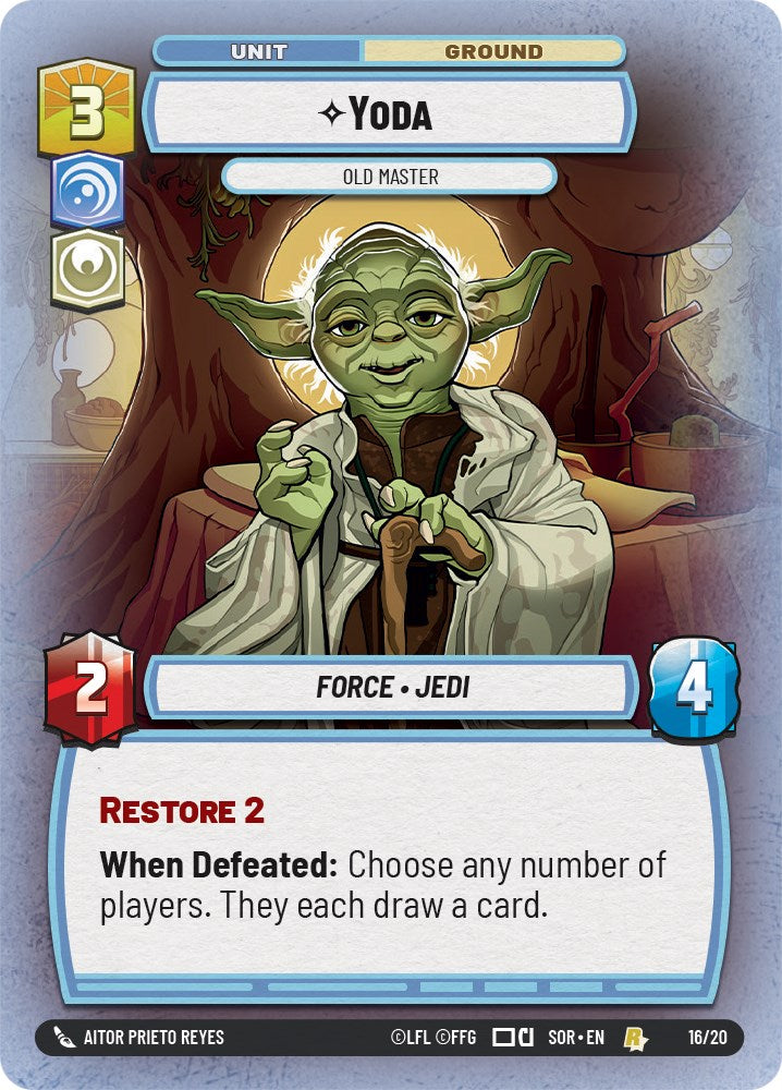 Yoda - Old Master (Weekly Play Promo) (16/20) [Spark of Rebellion Promos] | BD Cosmos