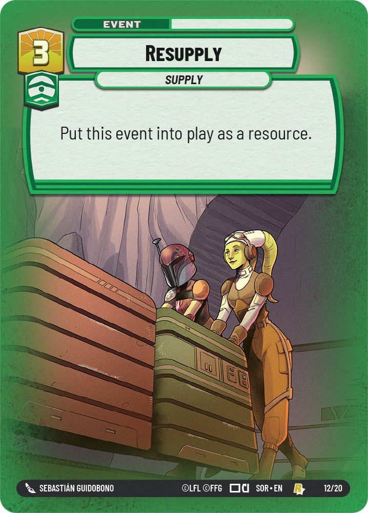 Resupply (Weekly Play Promo) (12/20) [Spark of Rebellion Promos] | BD Cosmos