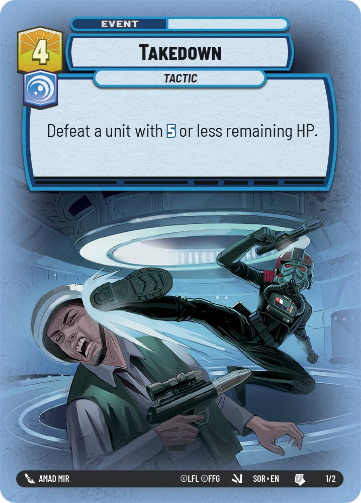 Takedown (Store Showdown Promo) (1/2) [Spark of Rebellion Promos] | BD Cosmos