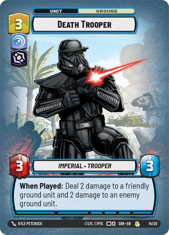 Death Trooper (Weekly Play Promo) (14/20) [Spark of Rebellion Promos] | BD Cosmos