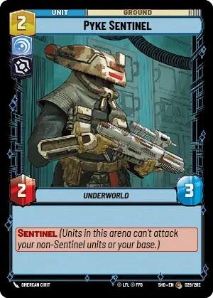 Pyke Sentinel (029/262) [Shadows of the Galaxy] | BD Cosmos