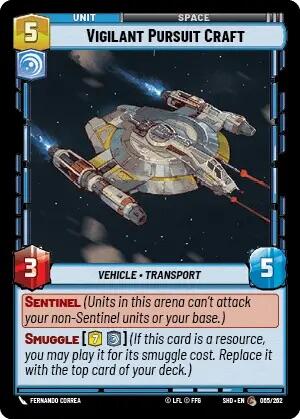 Vigilant Pursuit Craft (065/262) [Shadows of the Galaxy] | BD Cosmos