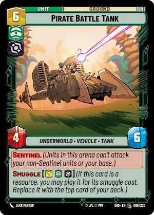 Pirate Battle Tank (089/262) [Shadows of the Galaxy] | BD Cosmos